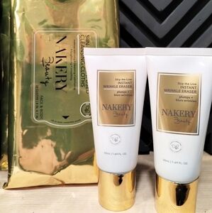 Nakery Beauty Skip The Line Instant Wrinkle Eraser & Nakery Beauty Wipes SEALED